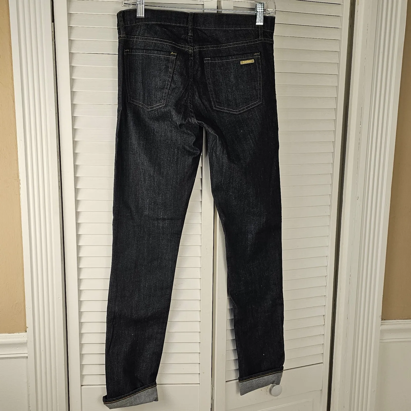 NWT Juicy‎ Couture Womens Dark Rinse Skinny Jeans 27 - Image 3