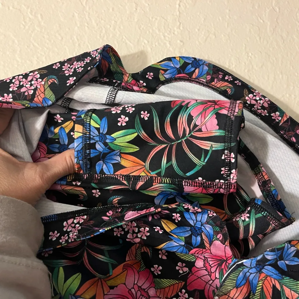 Tropical Floral Skort X by Gottex Midnight Garden Gottex Athletic Skort - Image 3