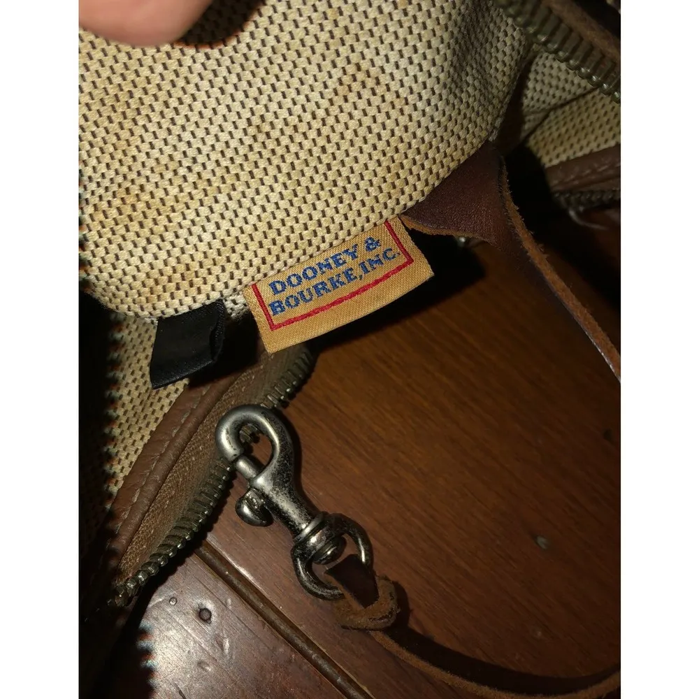 bag shoulder bag Cognac pebbled leather - Image 11