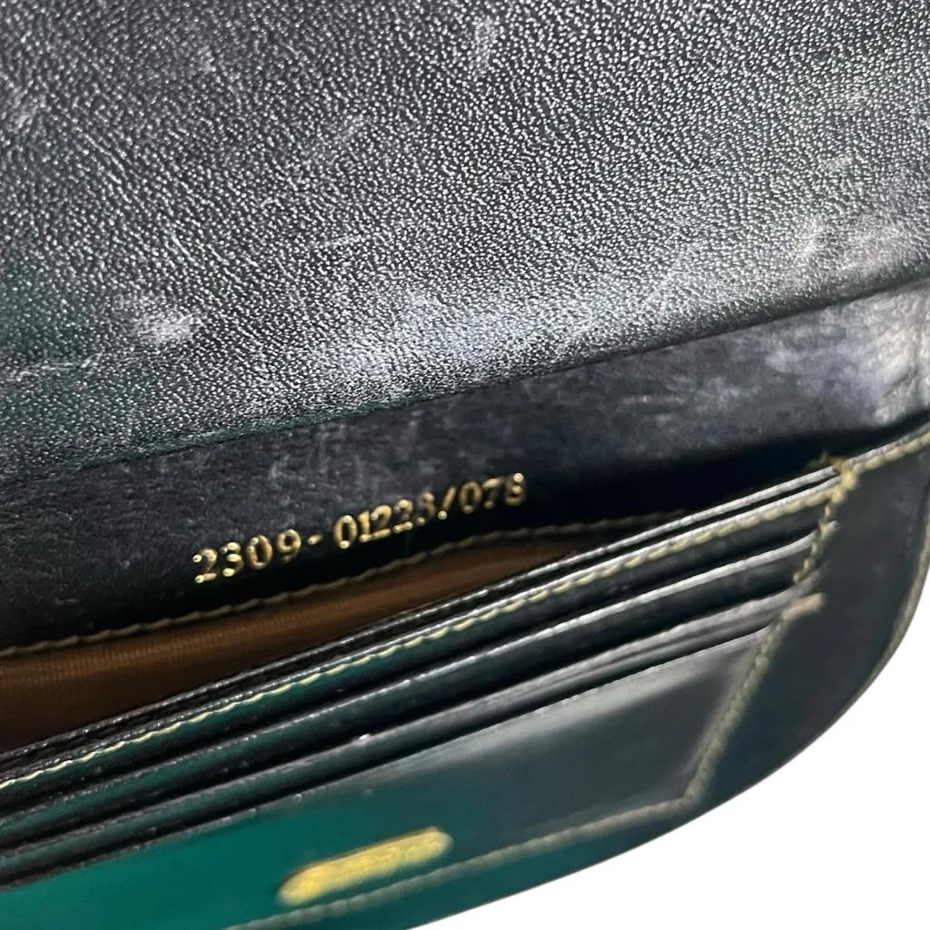 Fendi Zucca Bifold Wallet Canvas Leather Khaki Coin Purse Women’s Vintage - Image 11