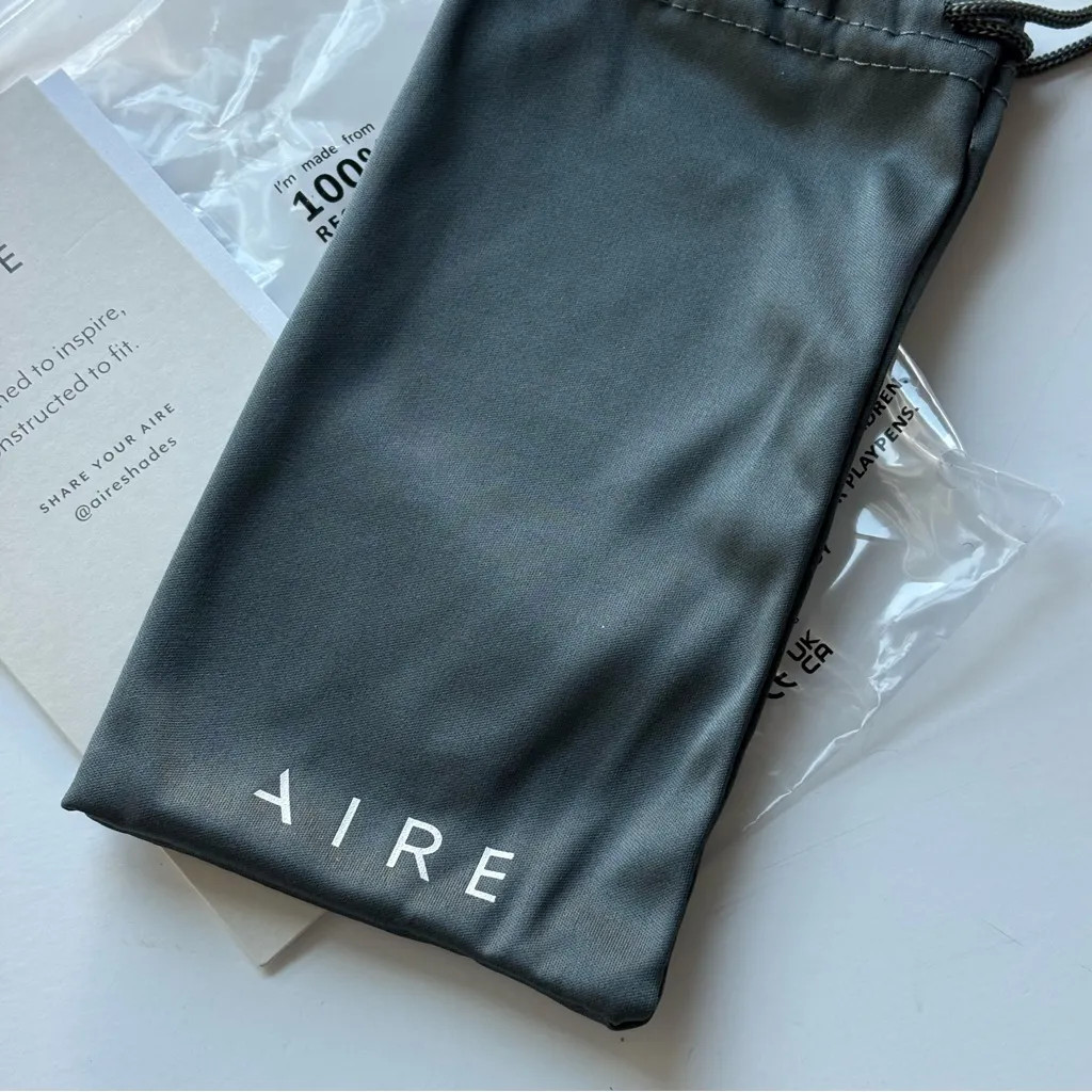 AIRE Spiral Sunglasses NWT Gold - Image 7