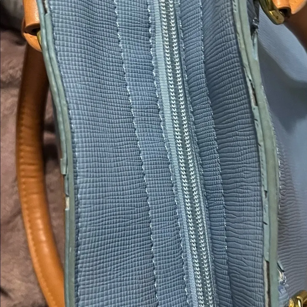 Adrienne vittadini blue shoulder tote bag - Image 5