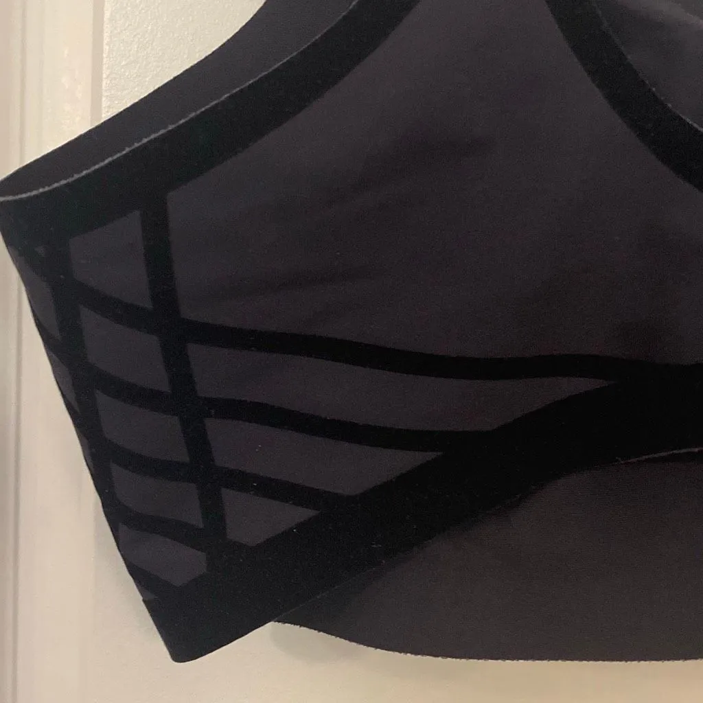 HoneyLove Silhouette bra, size large Black - Image 4