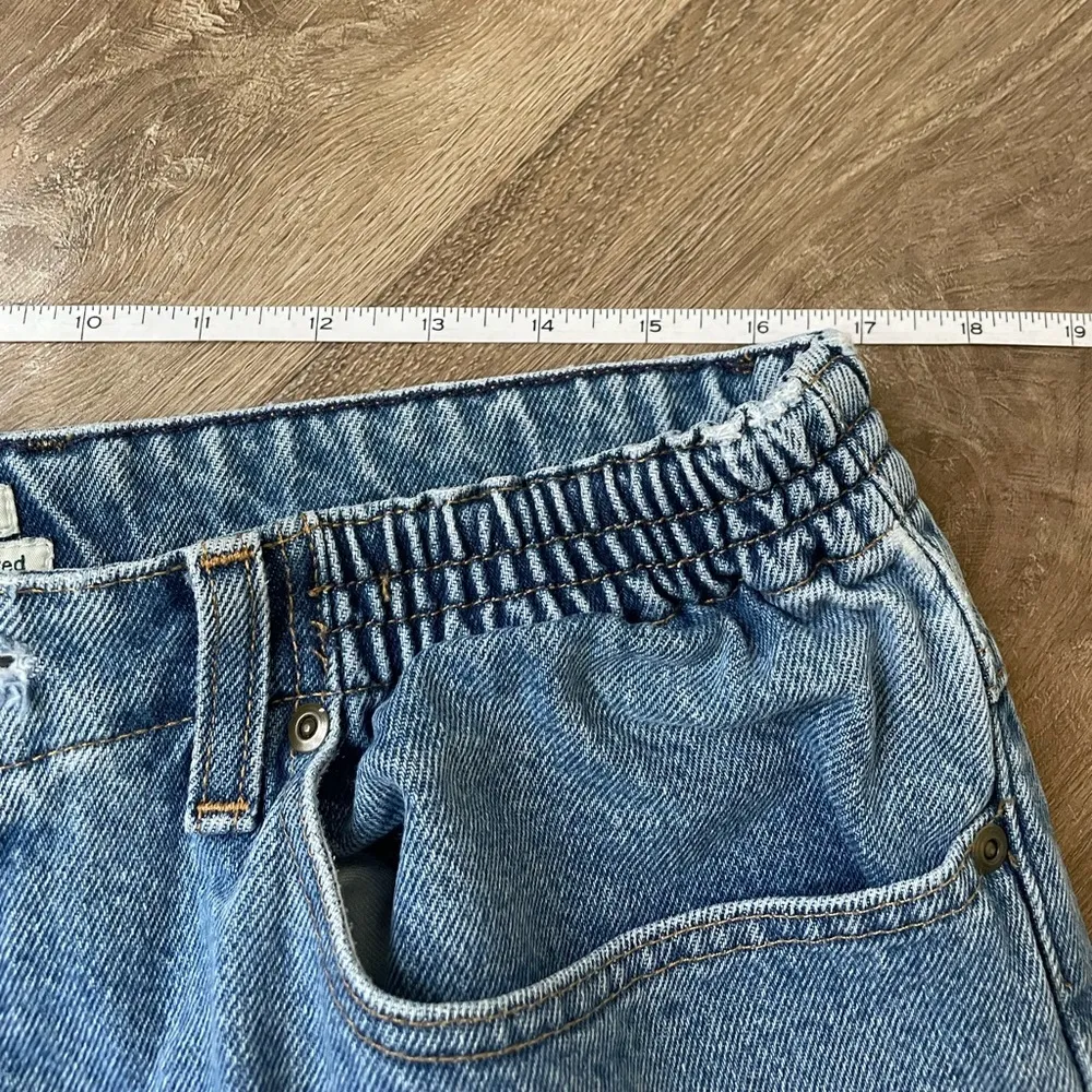 L.L. Bean Original Fit Relaxed Flannel Lined Medium Wash Jeans ~ Size 16 PET - Image 13