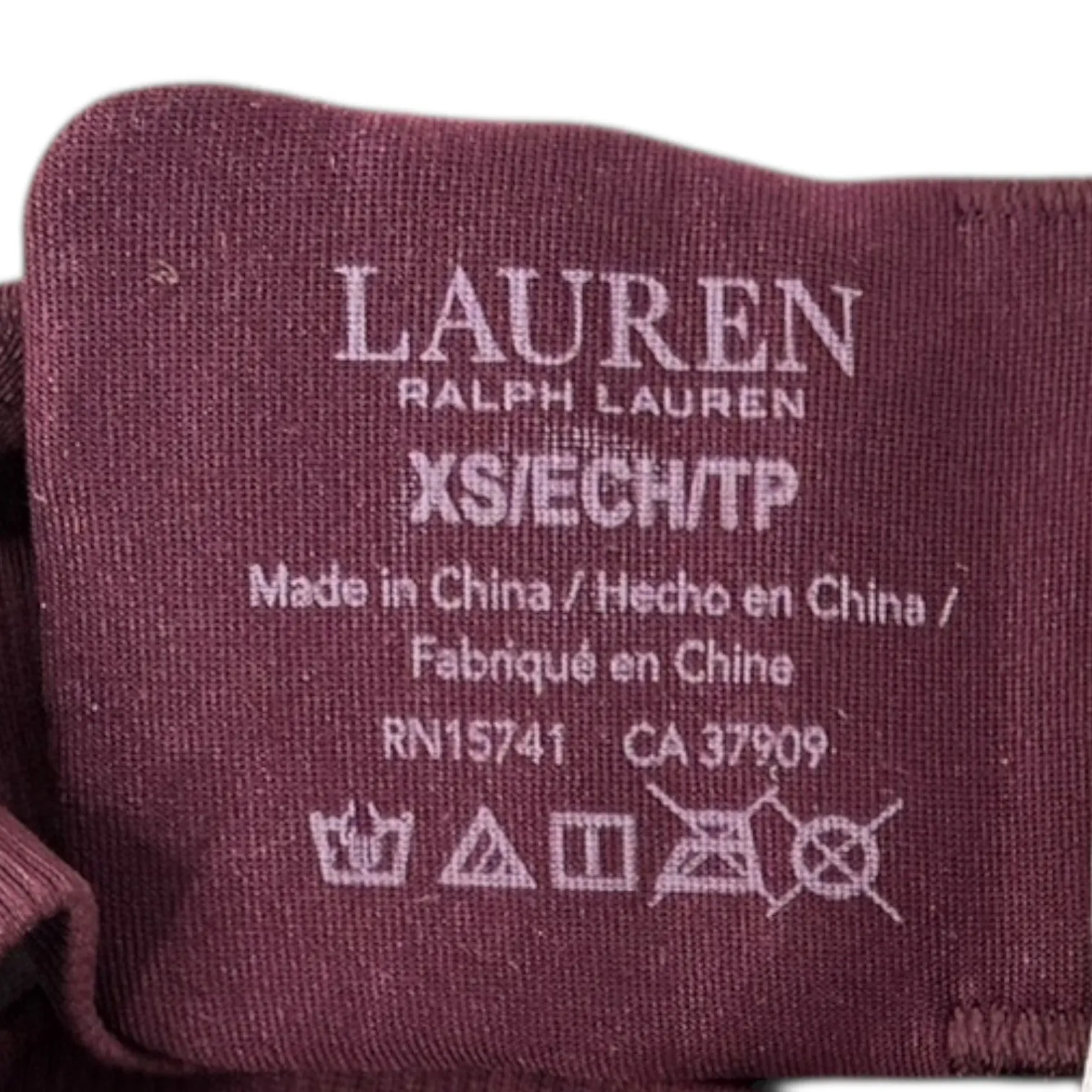 Lauren Ralph Lauren Luxe‎ Smoothing Bralette Pinot Noir XS/S/TP - Image 7