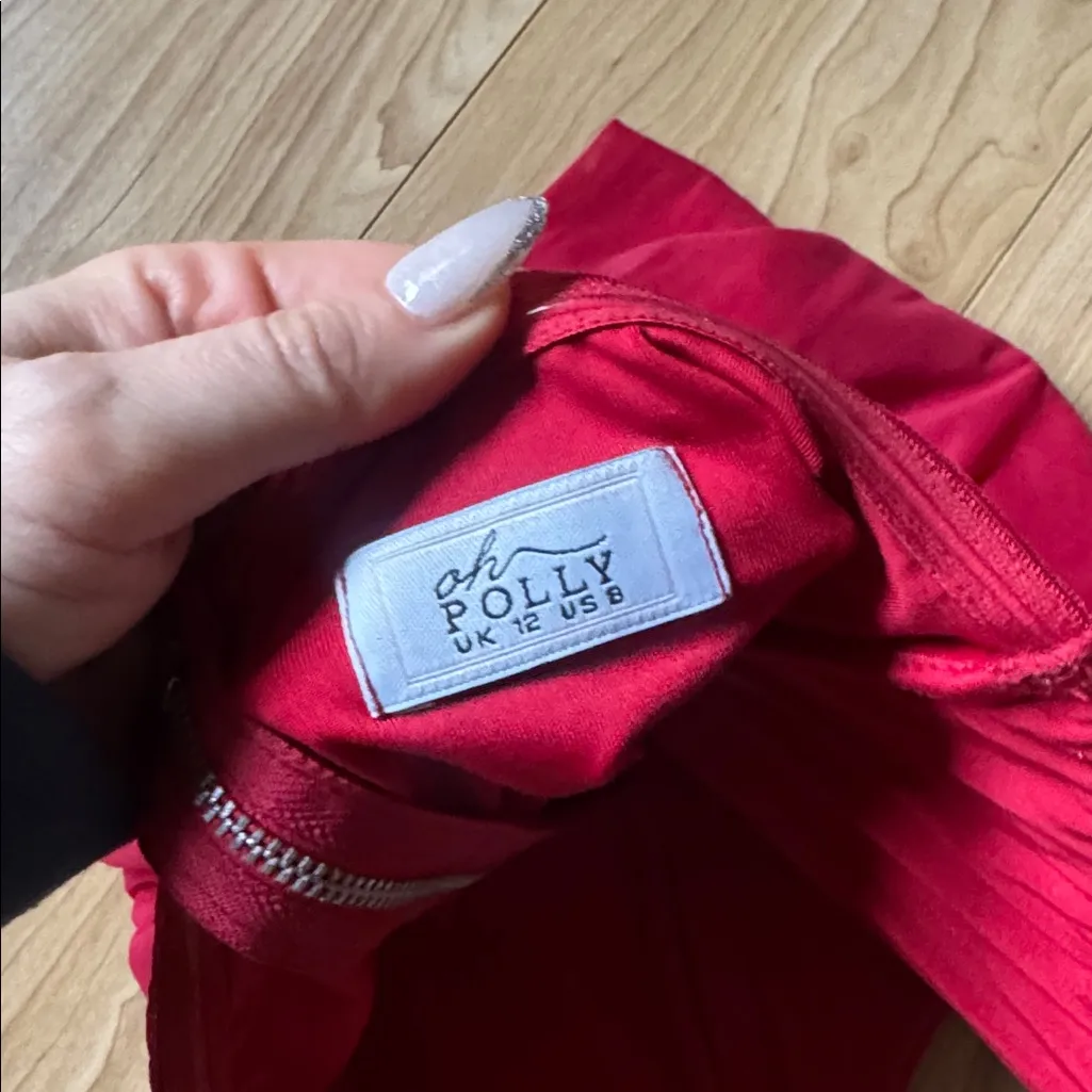 Oh Polly Red Crop Corset - Image 3