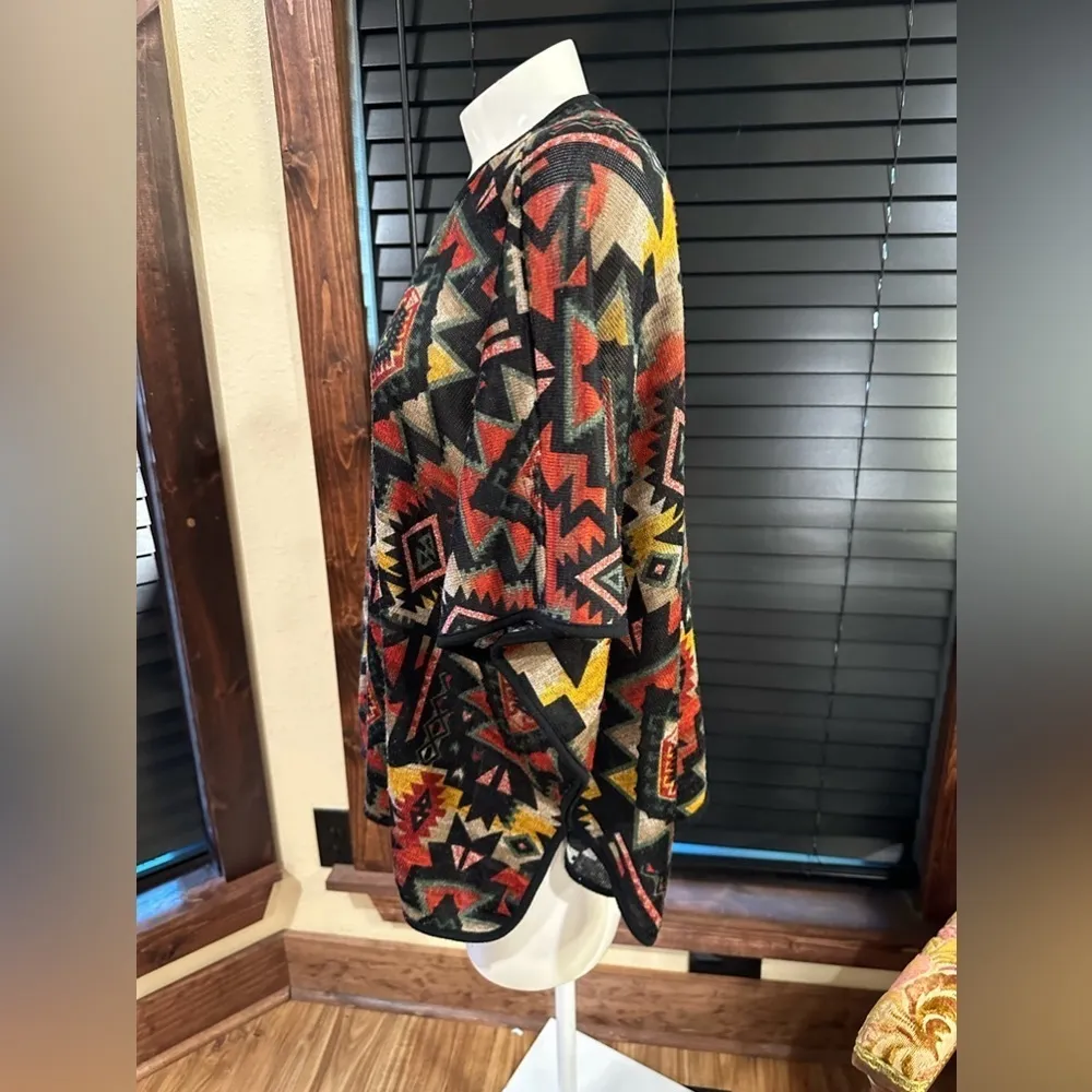 EUC “Belle Du Jour”Cardigan Sweater Open Kimono Long Sleeve SZ XSmall - Image 3