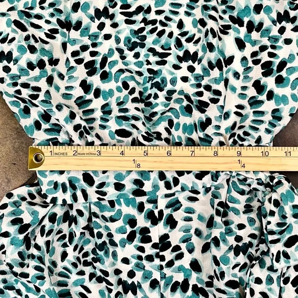 Vince Camuto Sleeveless High Neck Tie Waist Capri Jumpsuit 4 - Image 9