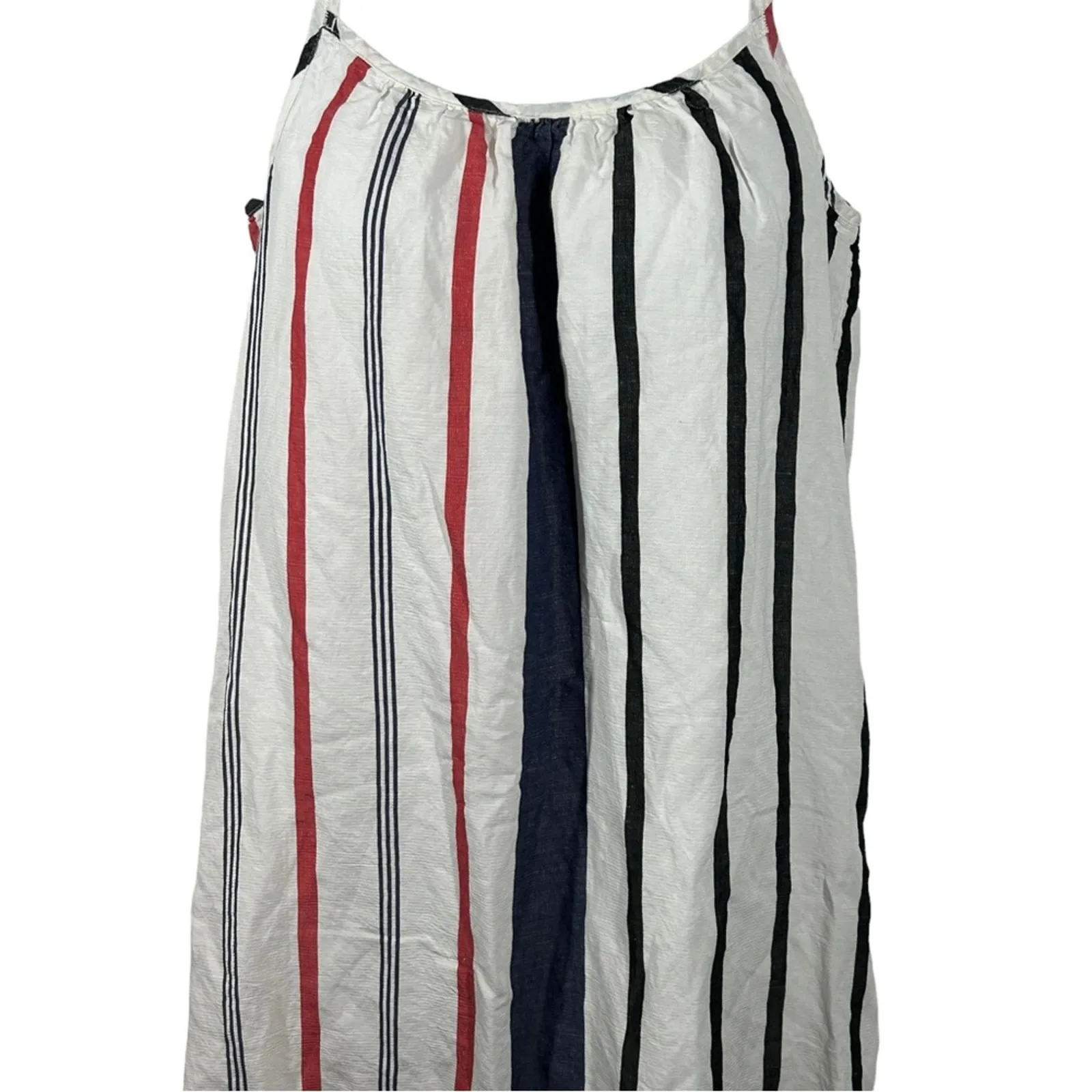 Tommy Bahama Amalia Stripe Linen Halter Midi Dress Coastal Summer Size S - Image 7