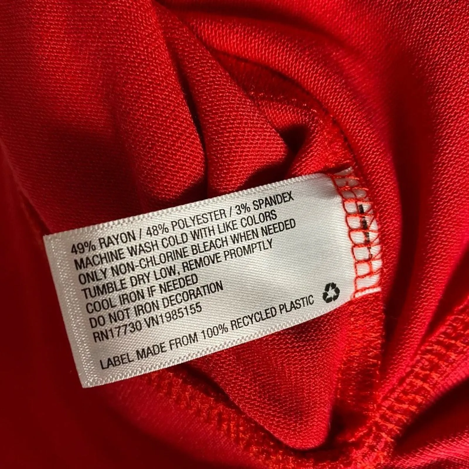 Isabel Maternity sz S long sleeve crew neck Santa Baby T - Image 8