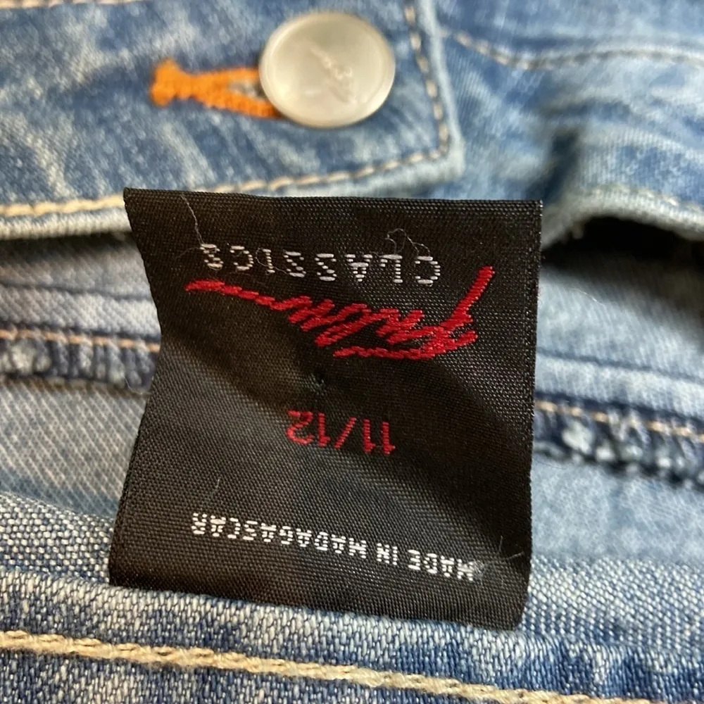 Vintage Fubu Jeans Y2K Boot Cut High Rise High Rise Size 10 Minimalist Blue - Image 13