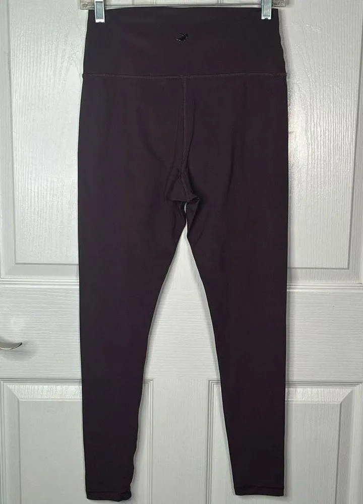 Glyder Sz M Athletic Leggings Wine Burgundy or Maroon - Image 5