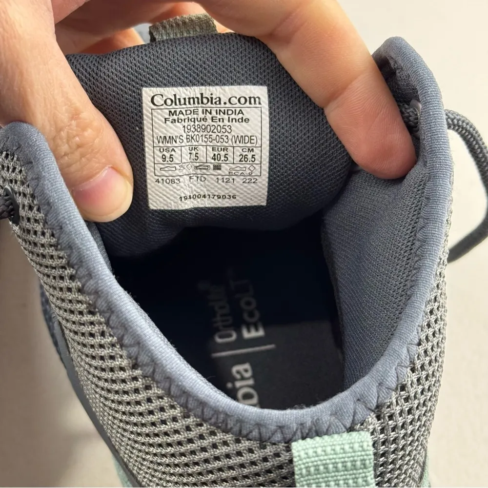 Columbia Trailstorm Mid Women’s Hiking Sneaker Boot Waterproof Size 9.5 EUR 40.5 - Image 10