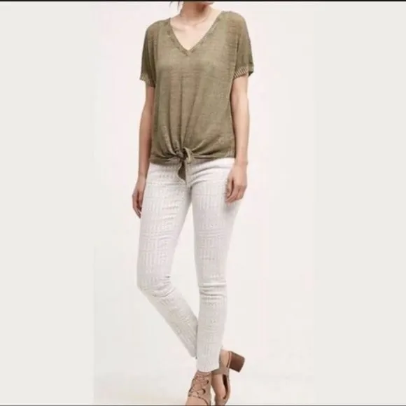 Anthro Pilcro & the Letterpress Morocco Stet Skinny Jeans-29 - Image 4