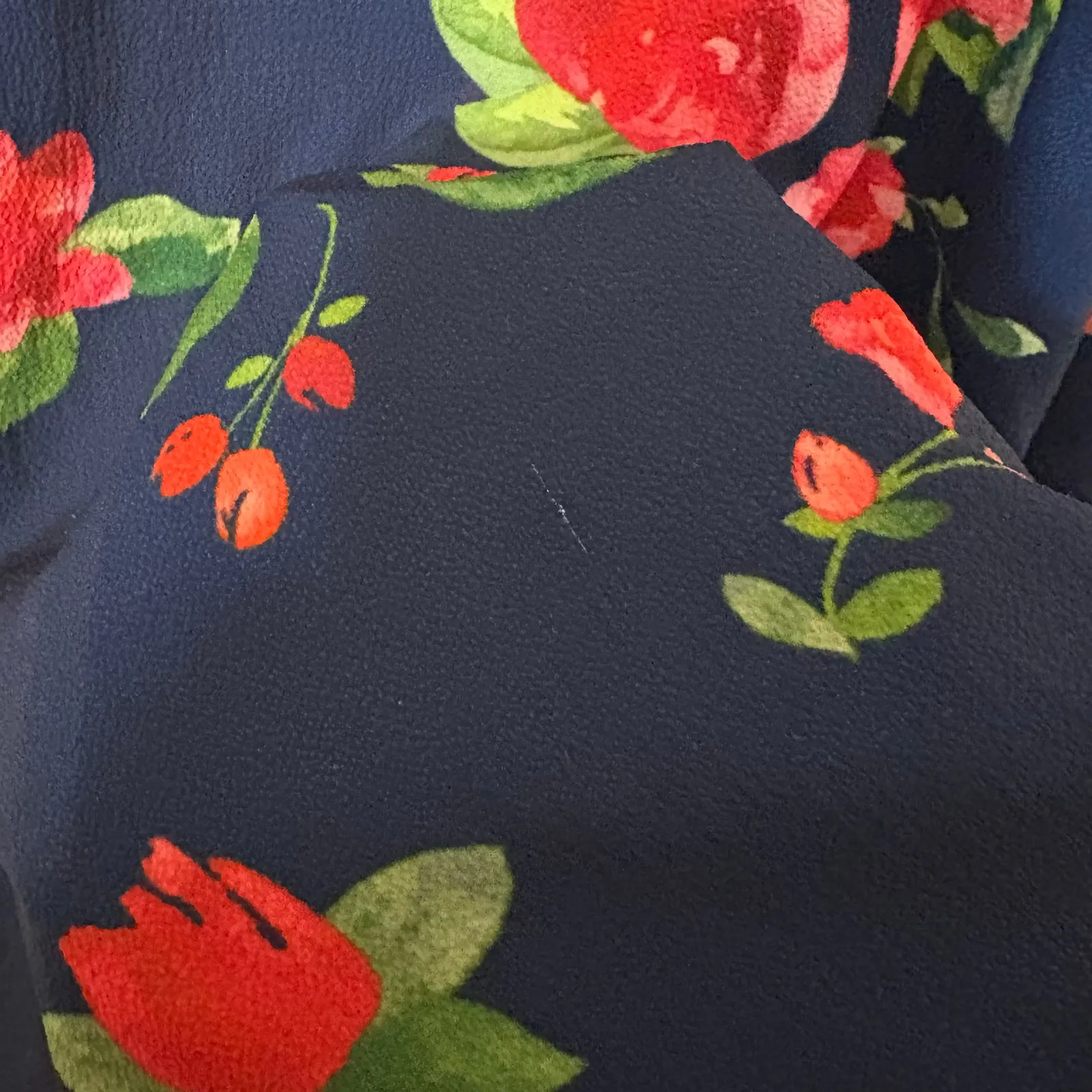 Mud‎ Pie Blue Floral Dress Size Small - Image 6