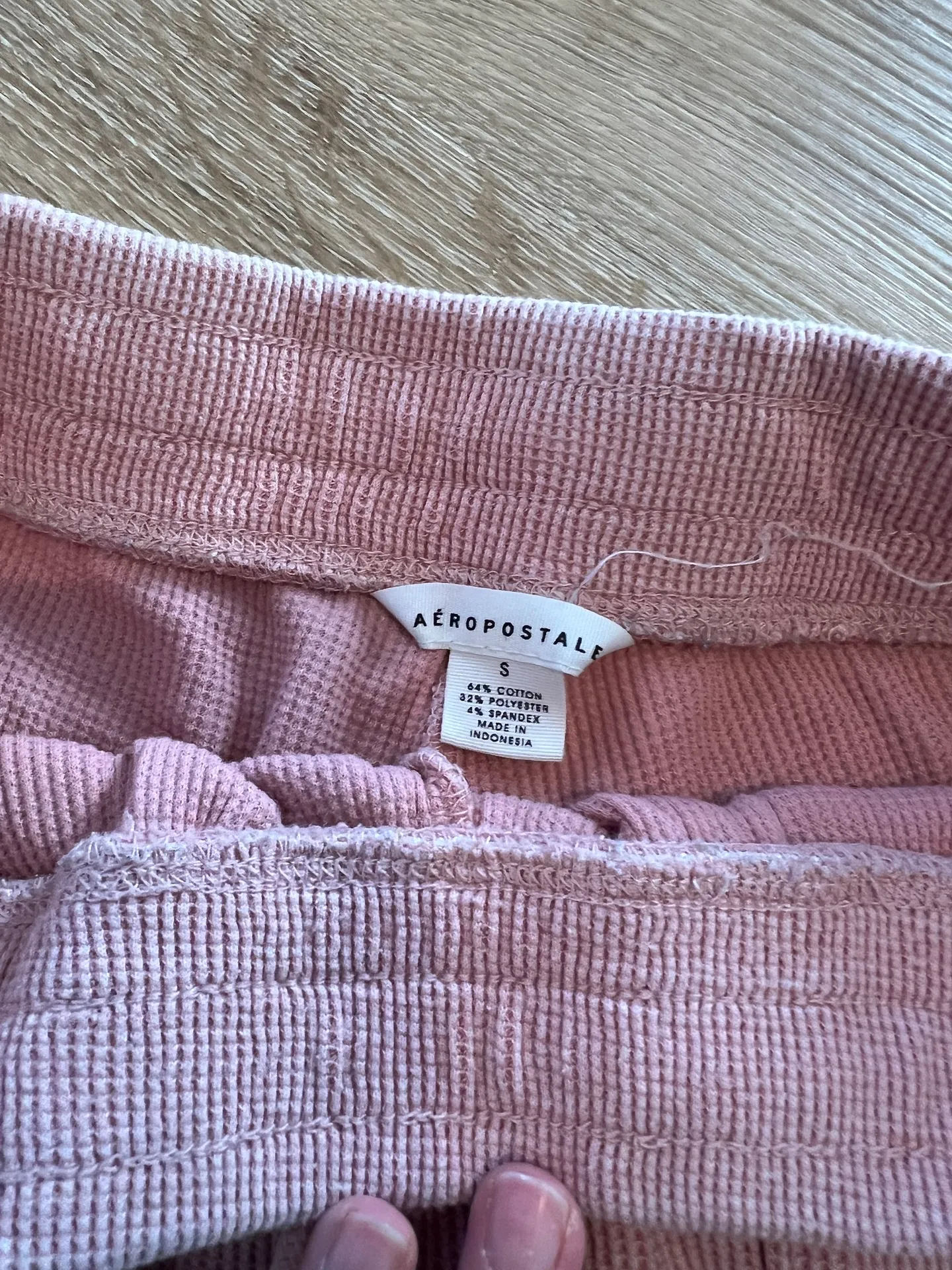 Pink Comfy Tie Shorts  - Image 4