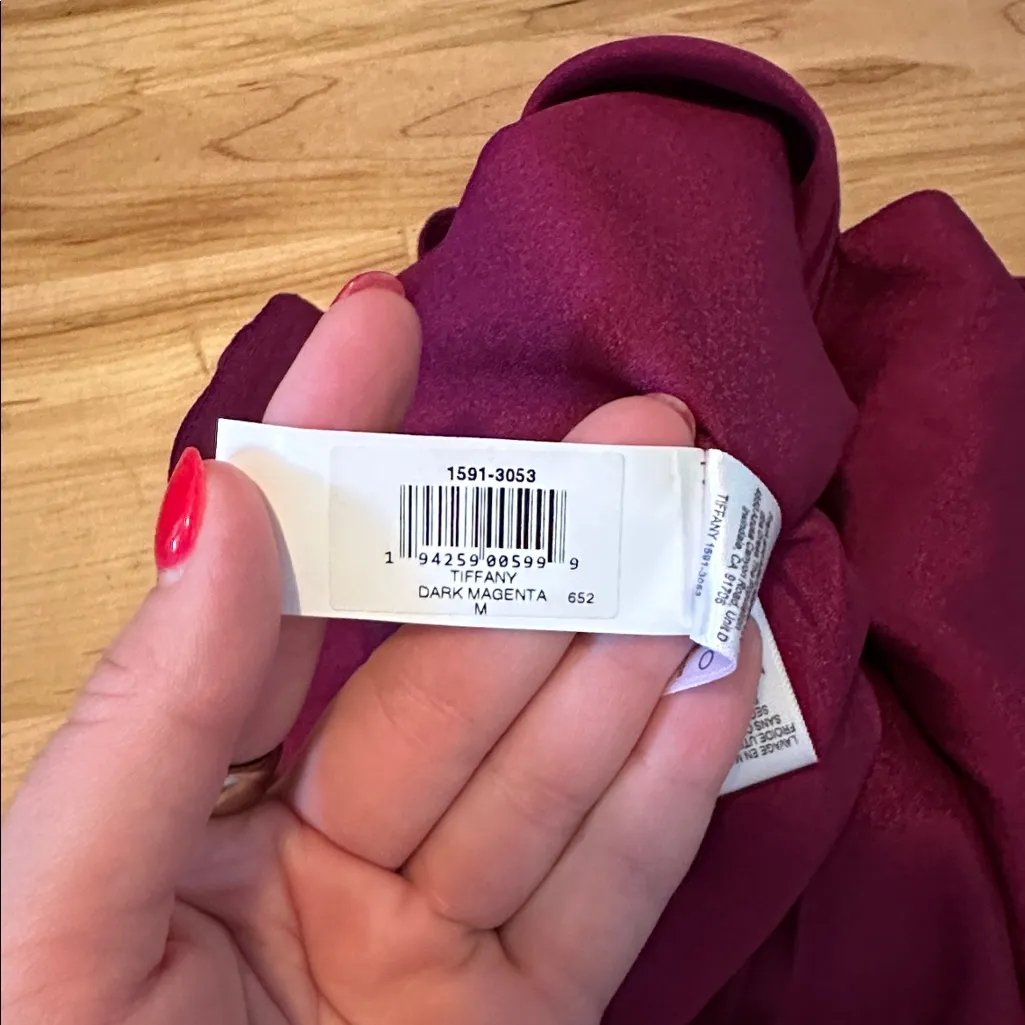 Dress The Population Tiffany Dress Medium Dark Magenta - Image 11