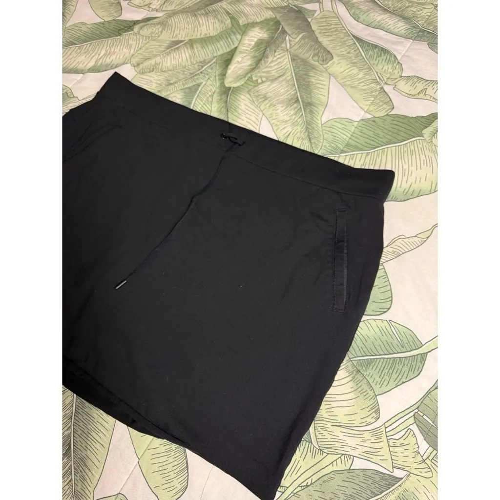 Athleta Black Midtown Active Workout Mini Skort Skirt Plus Size 1X - Image 3