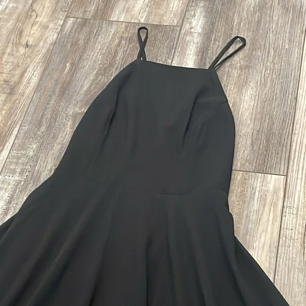 Lulu's Black Mythical Kind of Love Evening Gown Full Length Maxi Dress Small NEW - Image 6