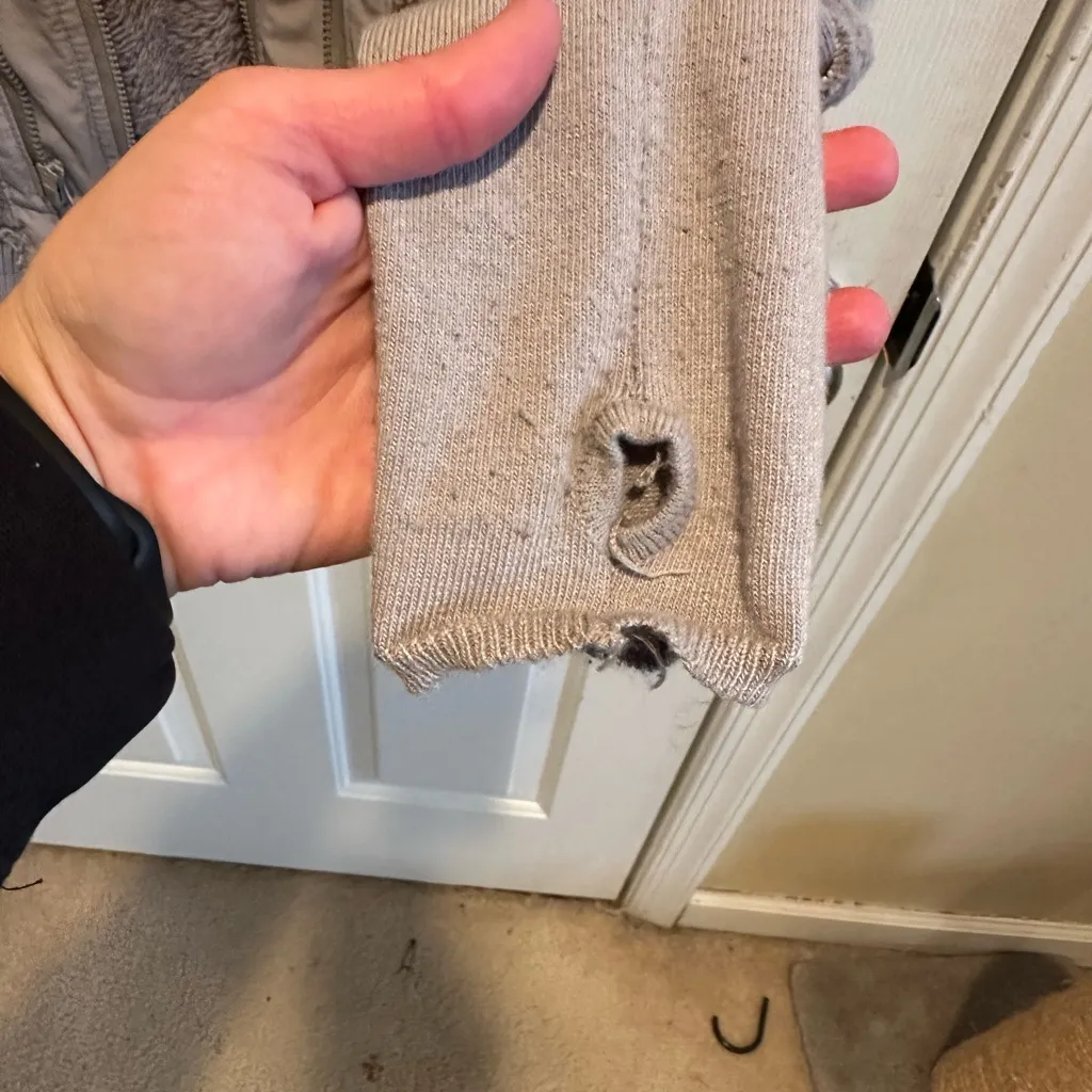 SLY Military Buckle Steel Parka Gray Japanese Size 1 Vintage Utility Jacket Fur - Image 14