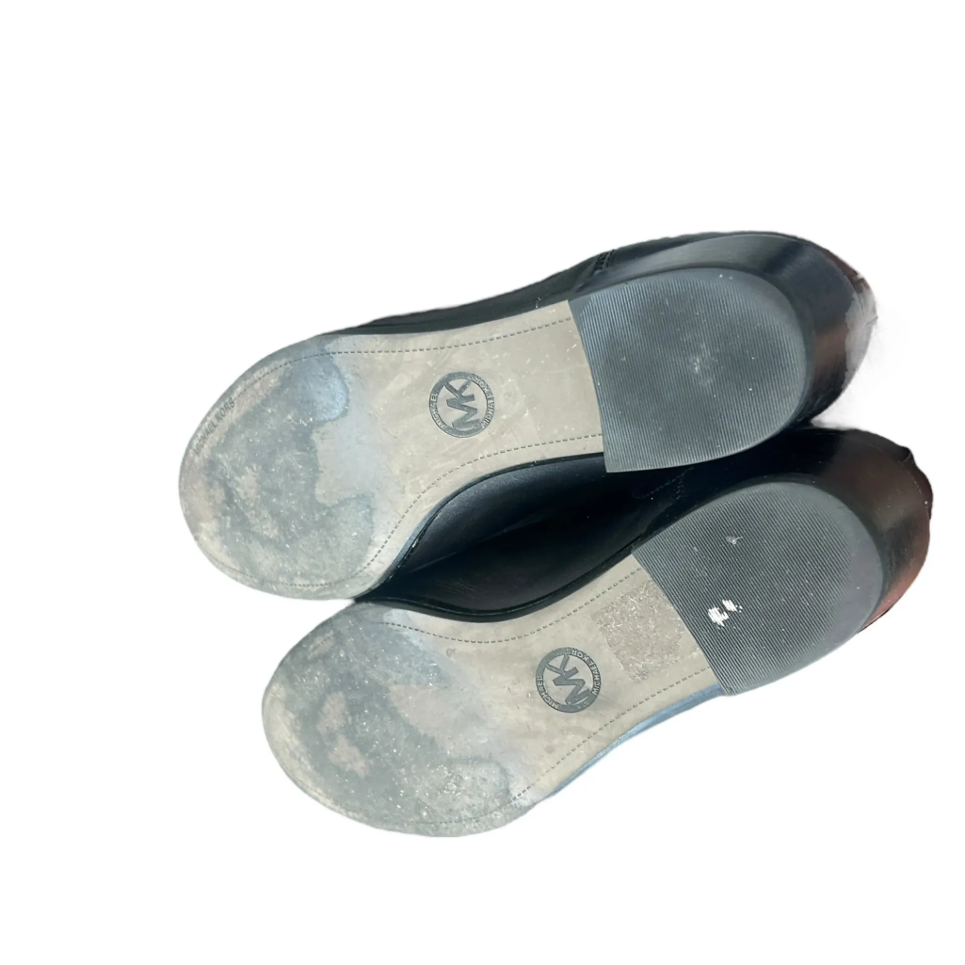 Michael Kors SHAW FLAT BOOTIE Black Leather Ankle Boots Size 7 - Image 6