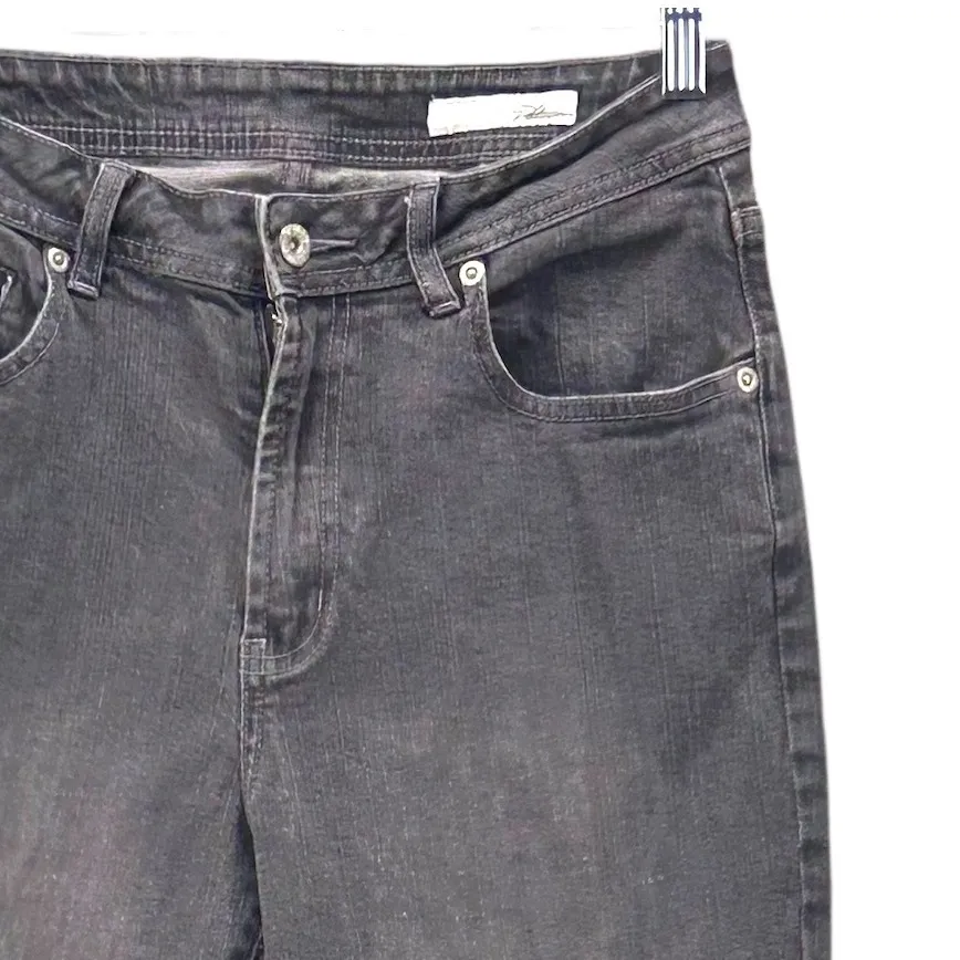 Chicos Bootcut Jeans Gray 8 Or‎ 1 - Image 3