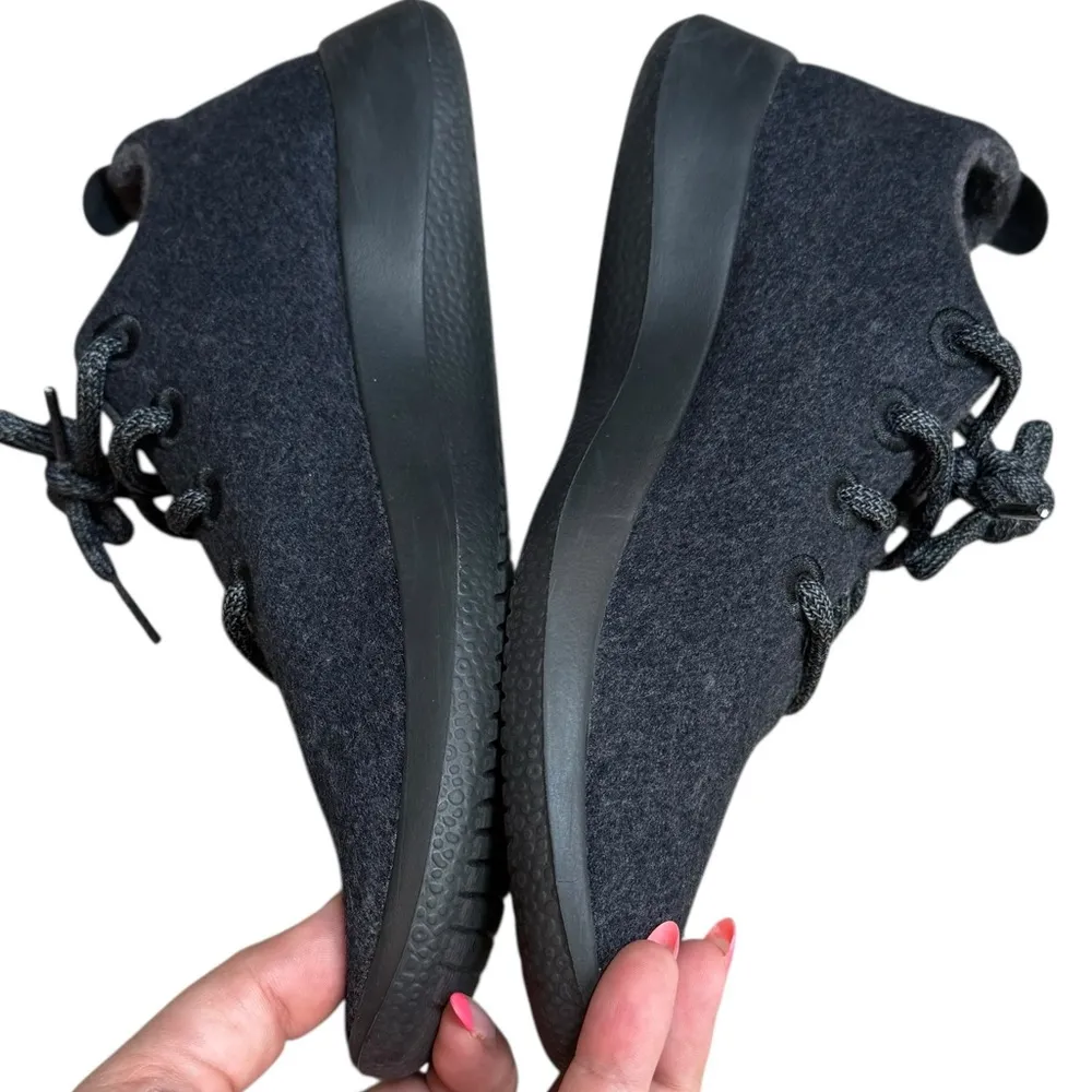 Allbirds Women’s Size 8 Wool Runners Charcoal Gray Black Comfort Sneakers Casual - Image 4
