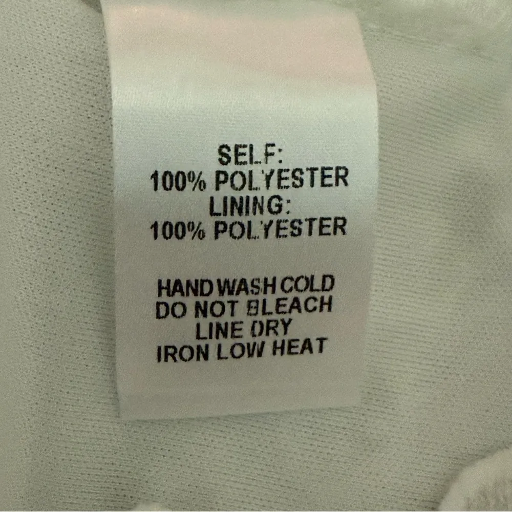 Lulu's Ivory Floral Lace Mini halter Dress lined Coastal Cowgirl Bride Size M - Image 10