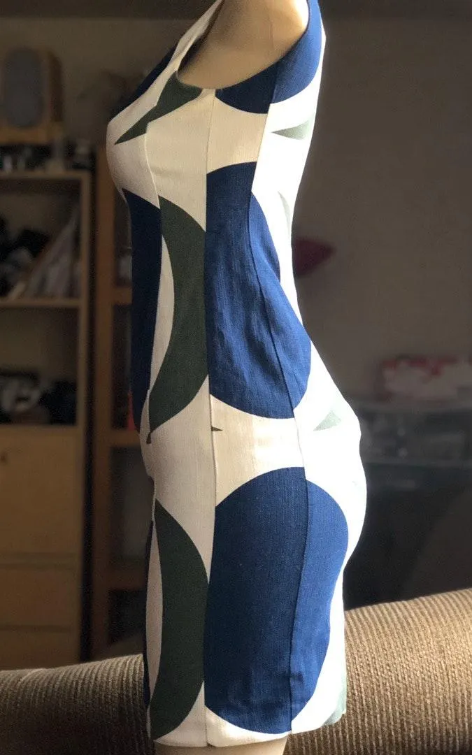 Tabitha Mod Circle Drafting Shift Dress - Image 3