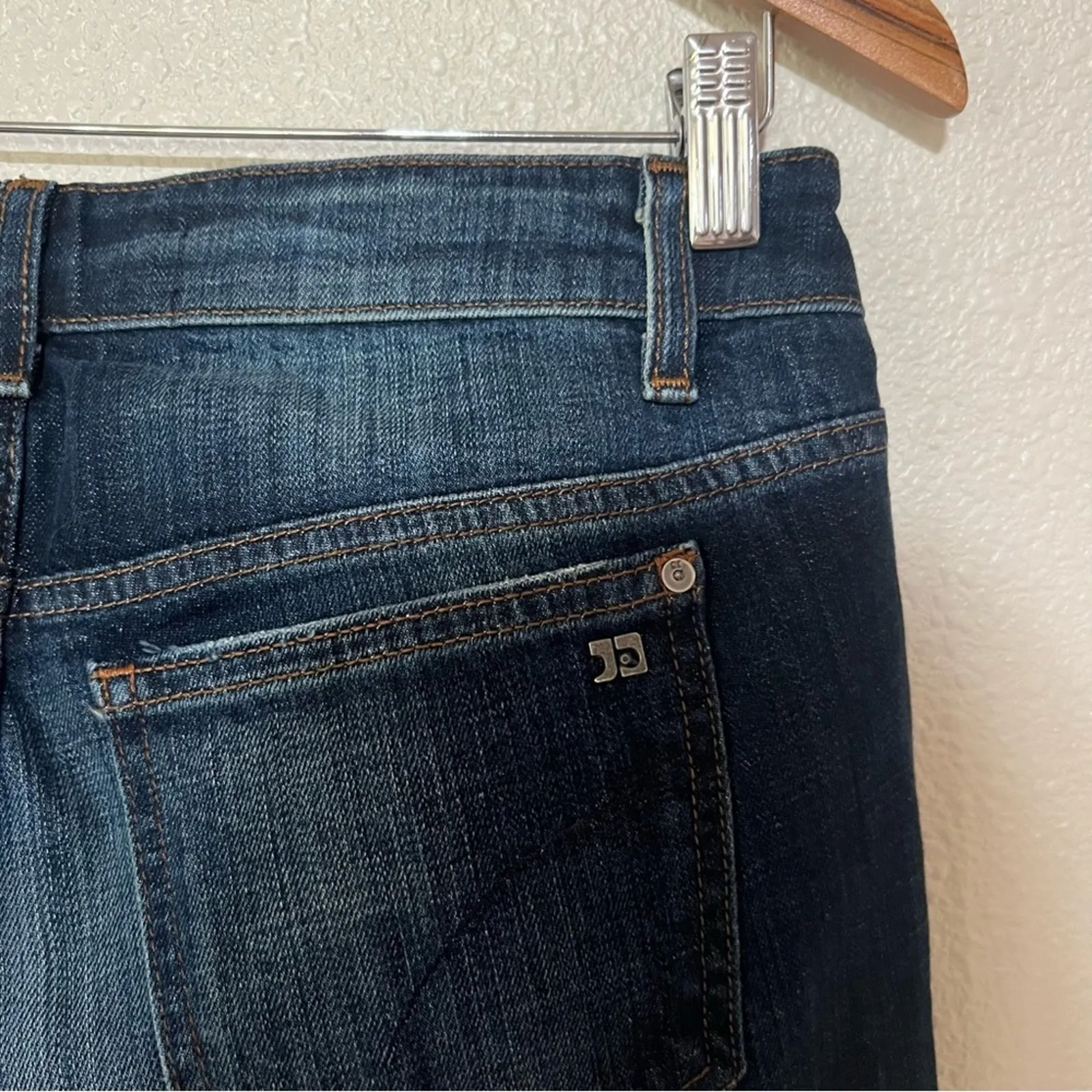 Joes Jeans Chelsea Micro Flare dark blue mid rise western jeans 28 - Image 7