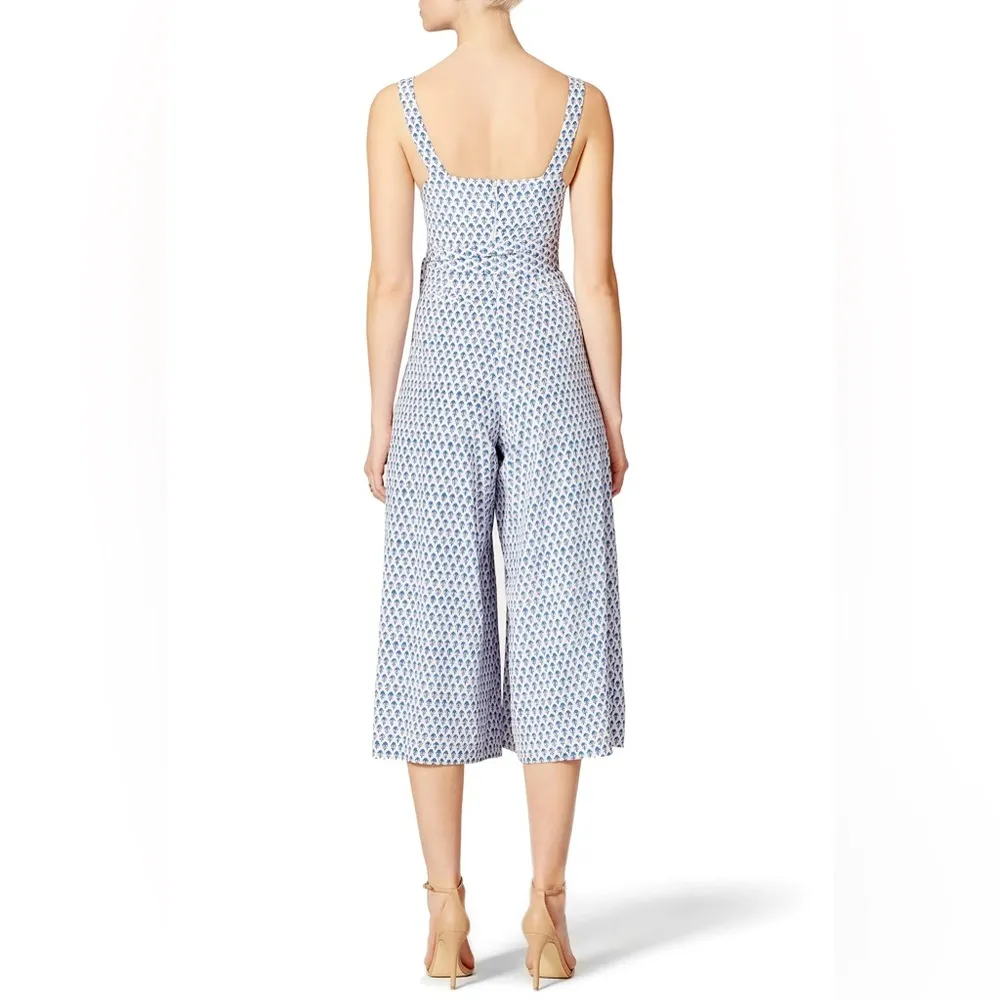 Rebecca Taylor NYC Tiny Tulip Wide Leg Jumpsuit Size 4 - Image 5
