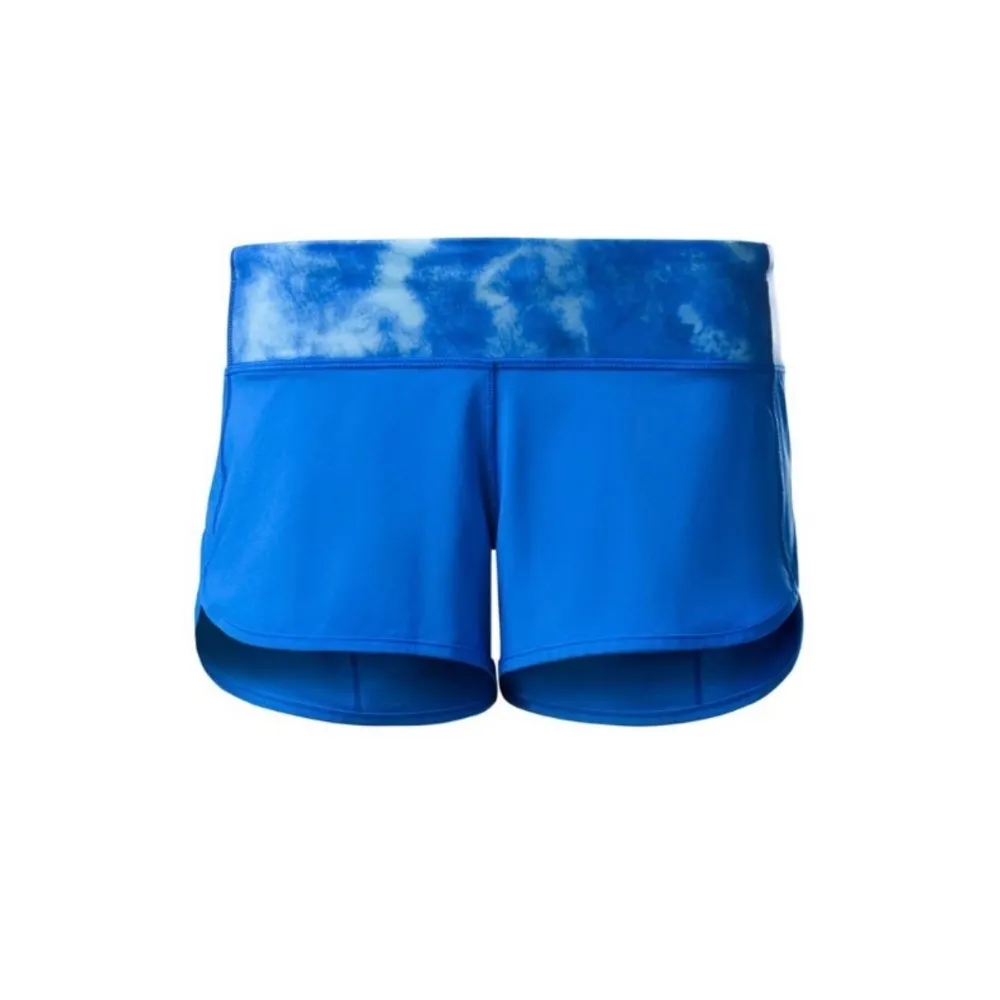 Rare Lululemon Speed Short 2.5” Pipe Dream Blue Tidal Trip Waistband Sz 6 - Image 5