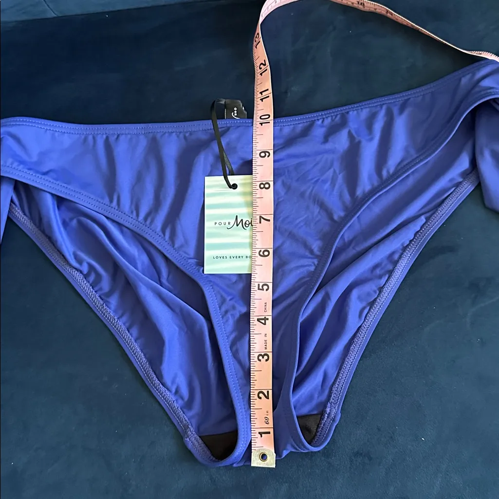 Cobalt blue bathing suit bottoms size XL - Image 8