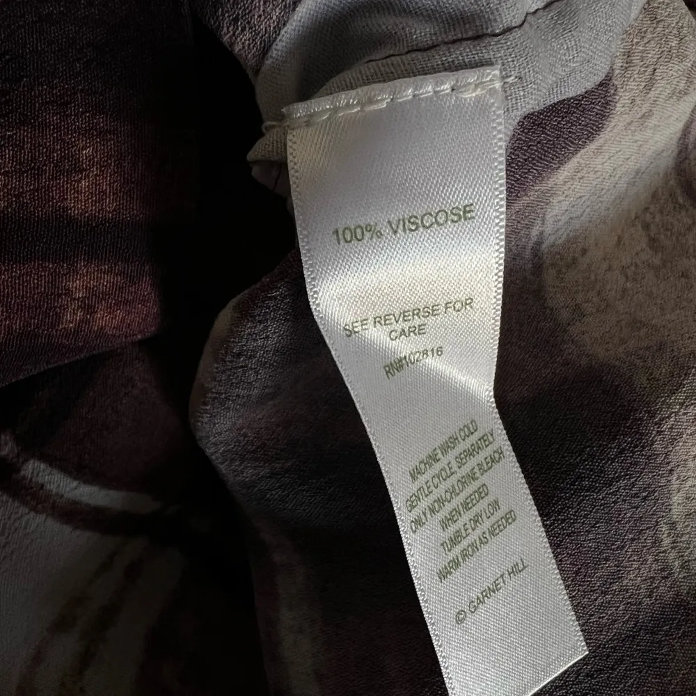 Garnet Hill Viscose Plaid Pocket Tunic | 16 - Image 6