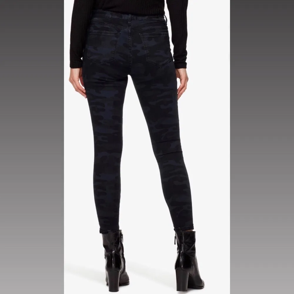 Anthropologie’s Sanctuary Camo Jeans Cotton Skinny Leg Black Size 28 NWT $89.00 - Image 5
