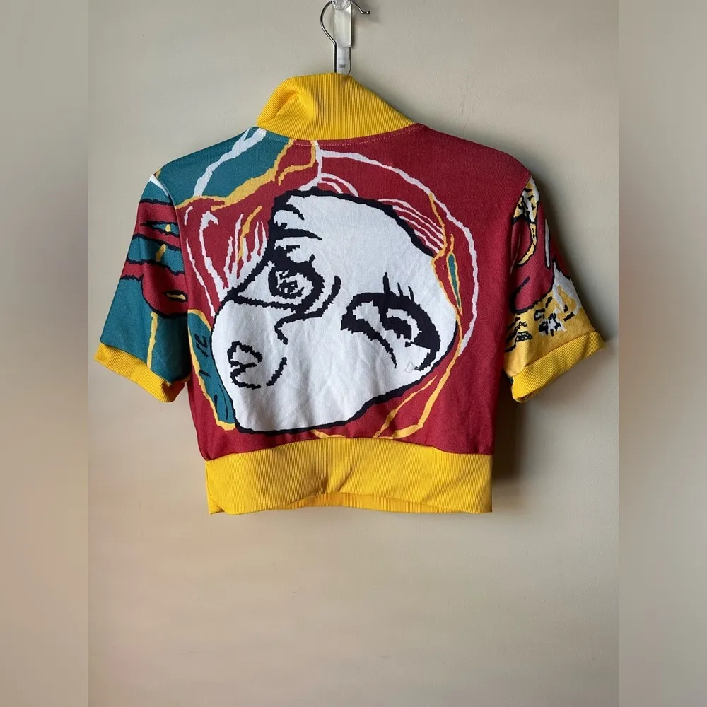 Women’s Sweatshirt Polo - Image 2