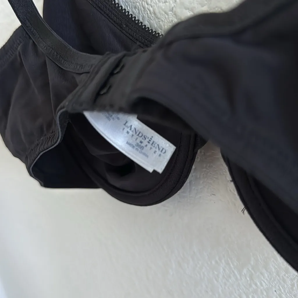 Lands' End Intimates Black Soft Cup Underwired 36B Size undefined - Image 6