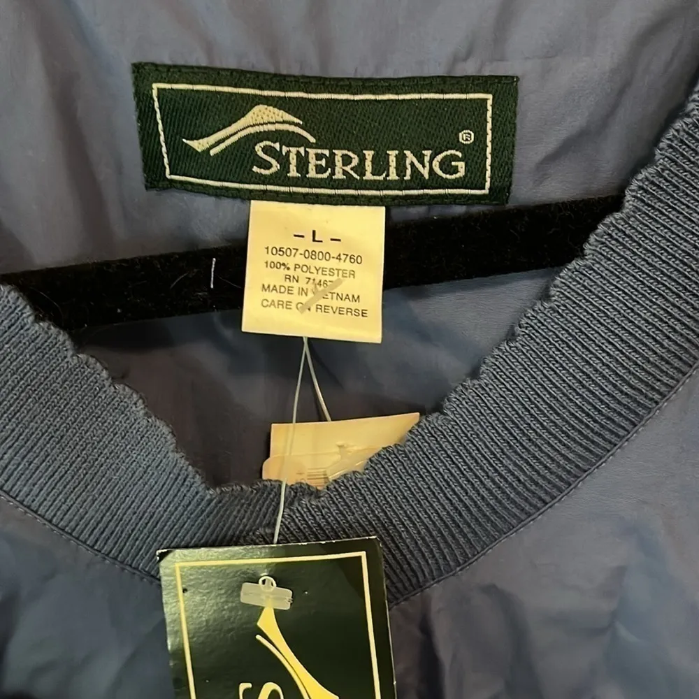 NWT Sterling‎ golf Pullover Large - Image 3