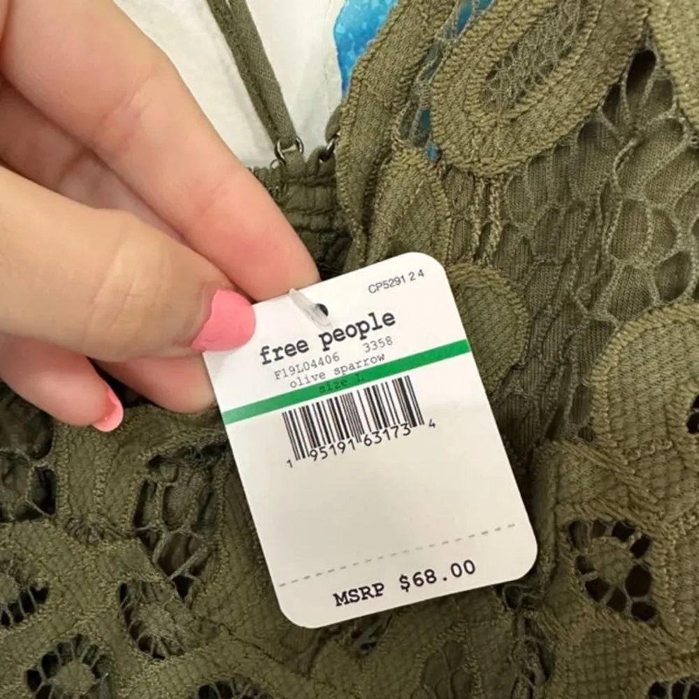 NWT Free People Olive Adella Cami Size L - Image 6