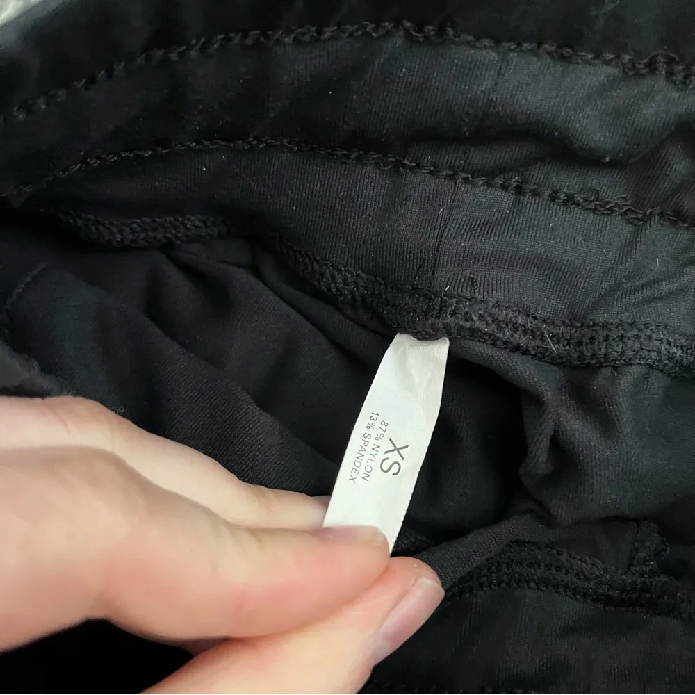 NVGTN black high rise joggers size xs - Image 3