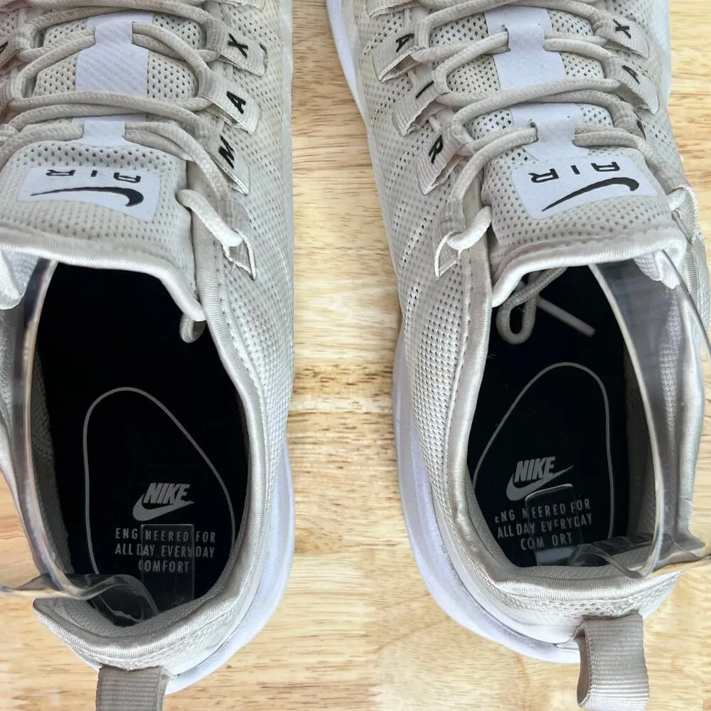 Nike Air Max Axis White Sneakers Shoe Size 10 - Image 6