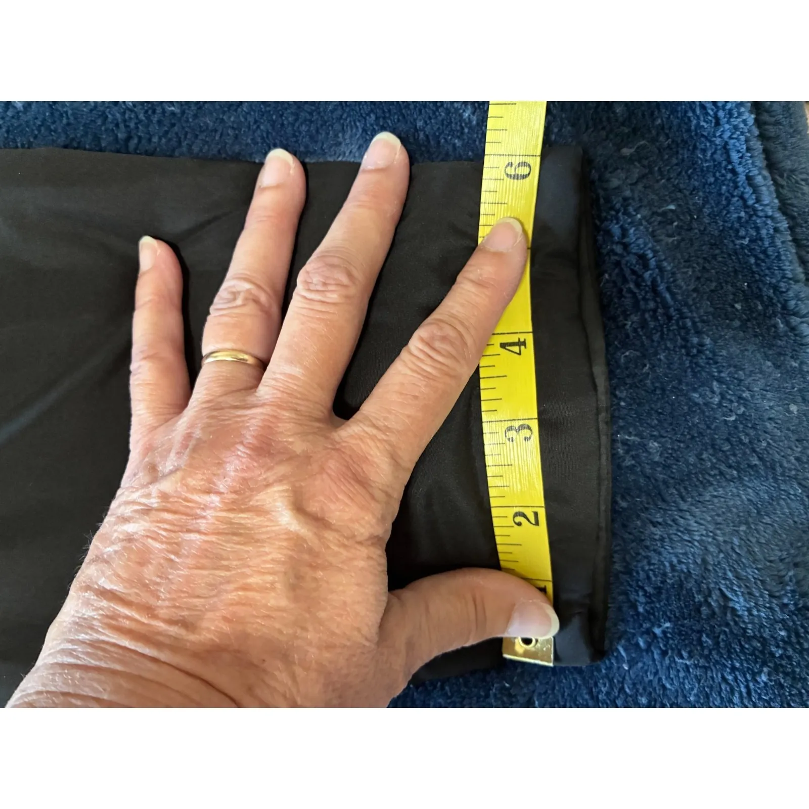 Karen Scott Sport Black Quilted Front Button Up Jacket Women's Size XL - Image 9