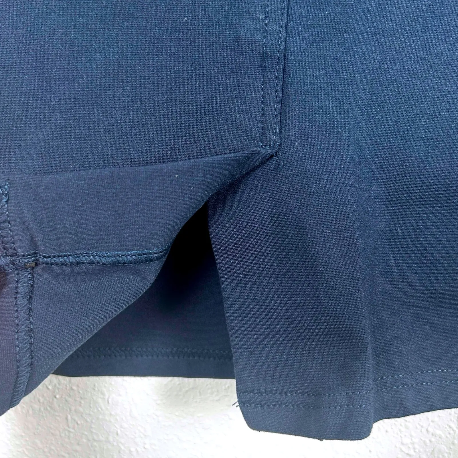 Liverpool Jeans Company Navy Blue Pencil Skirt Zipper Capsule‎ Wardrobe 12/31 - Image 5