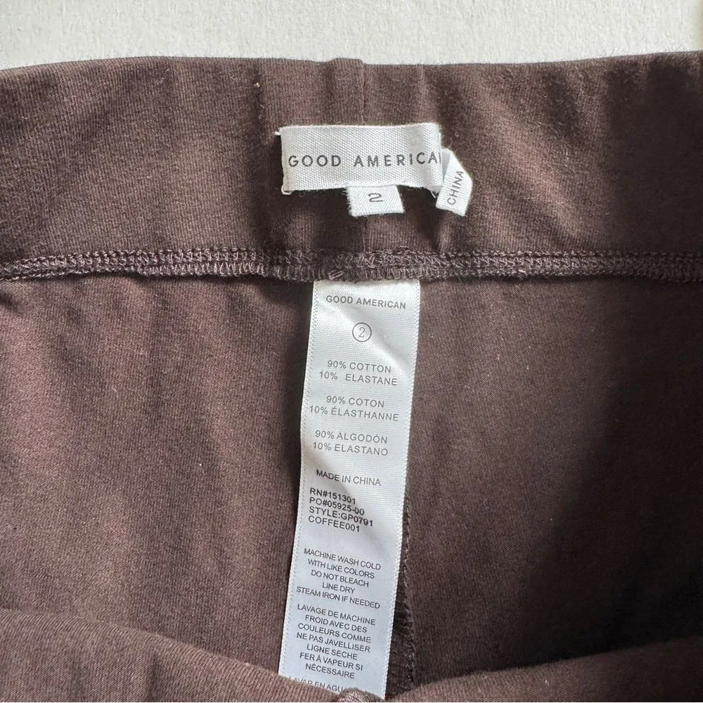 Good American Brown Coffee Essential Lounge Legging Size 2 / Medium NWT - Image 4