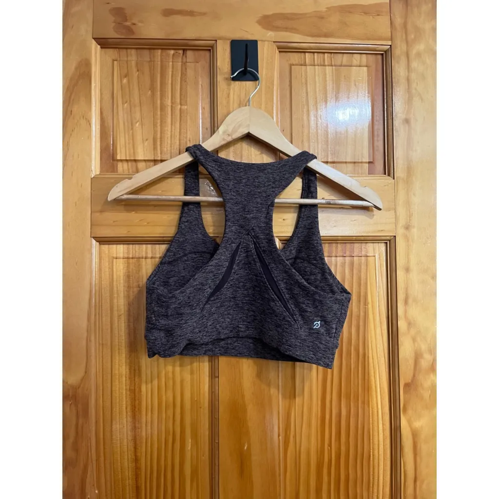 Peloton Sports Bra Medium Racerback Logo Activewear Workout Gym Fitness - Image 3