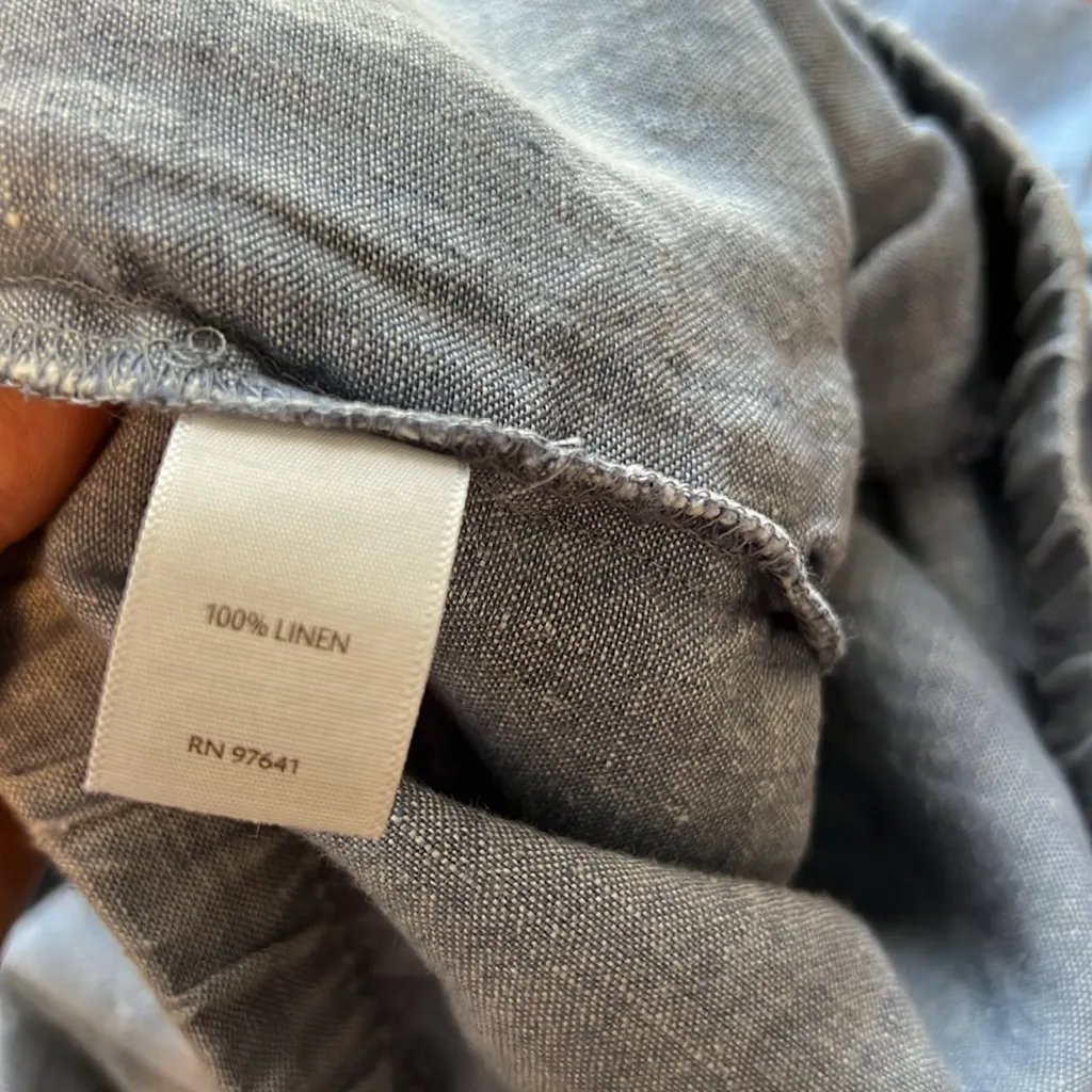 J. Jill Linen Pocket Mid - Image 8