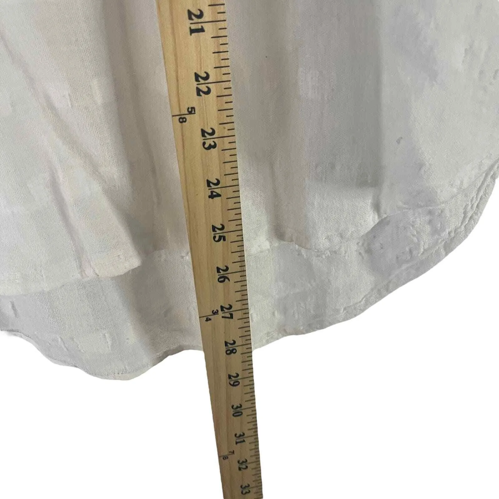 Utatlan Anfigua Women's Size XL White‎ Light Weight Cotton Coastal Top White - Image 11