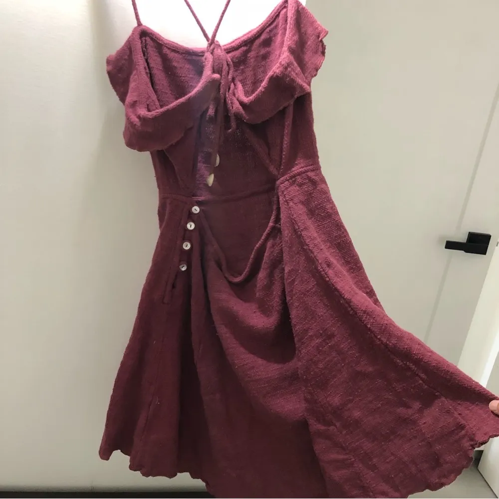 Free People Abalone Shell Mini Dress - Image 7