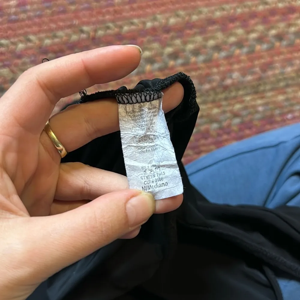 21 SAINTS BLACK CUT OUT BODYSUIT Size M - Image 2