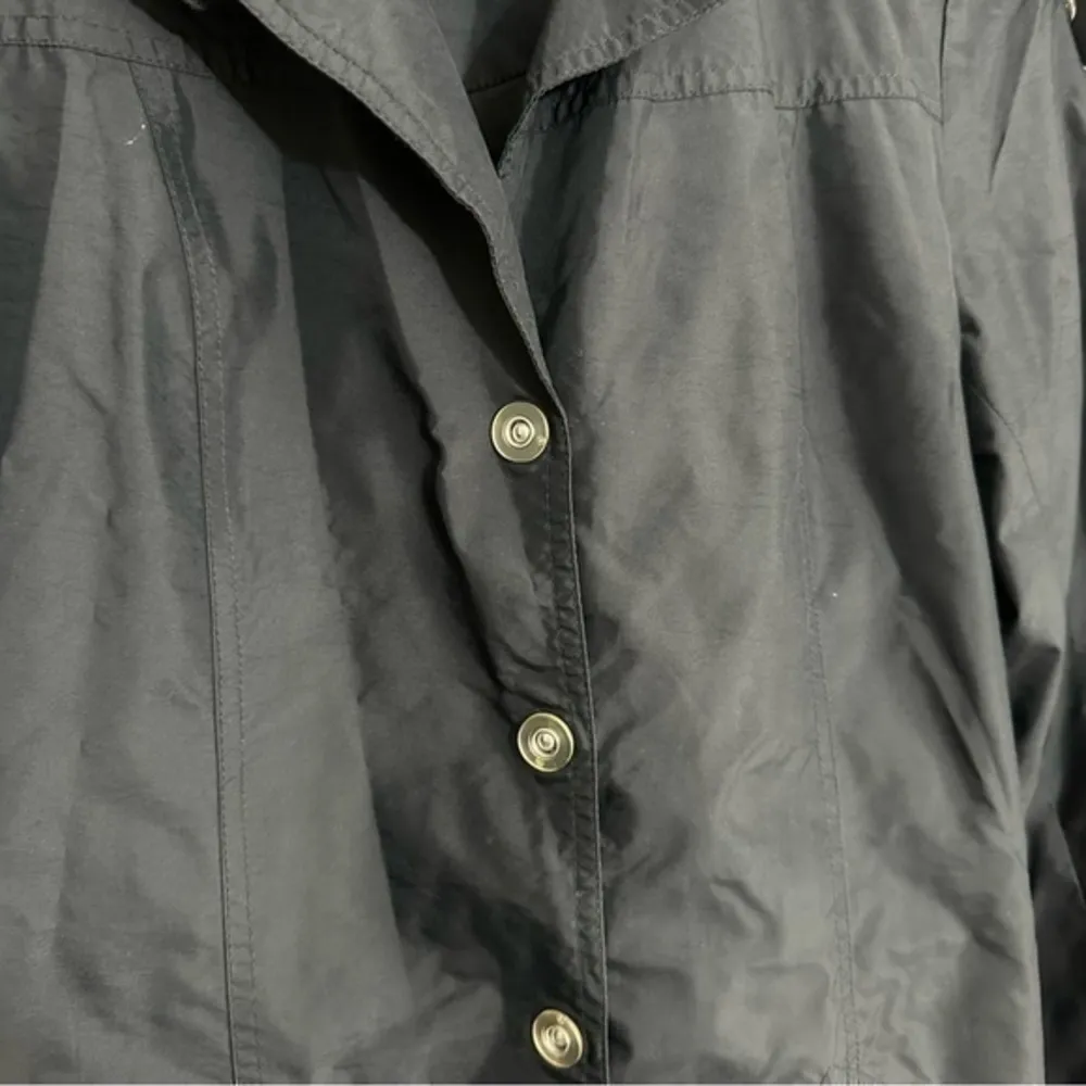 Women’s black trench coat Size xsmall - Image 4